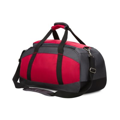 Сумка спортивная SWISSGEAR, красный/серый/чёрный, полиэстер 1200D, 52х25х30 см, 39 л-1