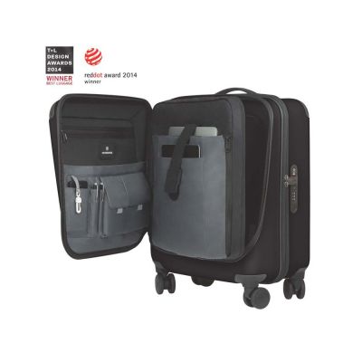 Чемодан VICTORINOX Spectra™ Dual-Access 2.0, чёрный, поликарбонат Bayer, 42x25x55 см, 37 л-3
