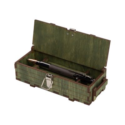 Ручка шариковая Морёный дуб-3