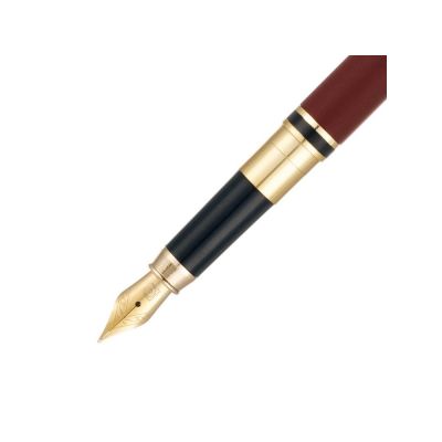 Ручка 2 в 1 шариковая и перьевая Pierre Cardin COMBI PEN, цвет - терракотовый. Упаковка Е-10