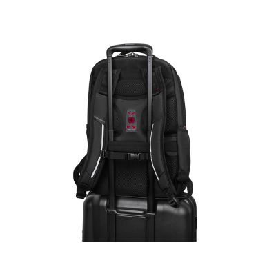 Рюкзак WENGER Cosmic 17, чёрный, переработанный ПЭТ/ПВХ/полиэстер, 34 x 23 x 49 см, 30 л-6