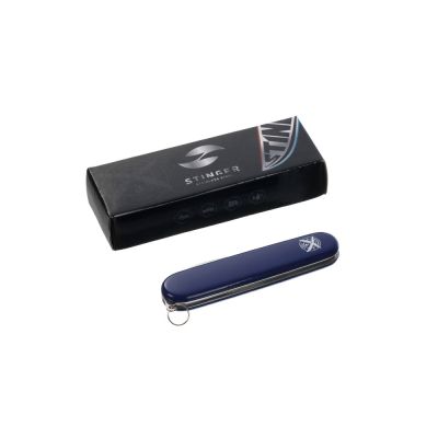 Нож перочинный Stinger, 90 мм, 2 функции, материал рукояти: АБС-пластик (синий)-8