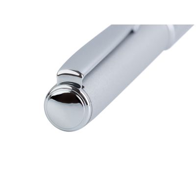 Ручка шариковая Pierre Cardin EASY. Цвет - серебристый. Упаковка Е-2