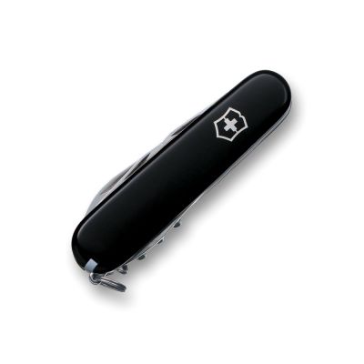 Нож перочинный VICTORINOX Spartan, 91 мм, 12 функций, чёрный-1