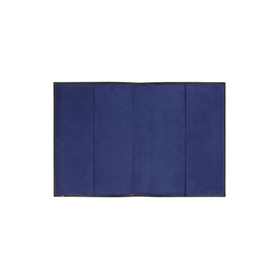 Обложка д/ежедневника, LINE D, черная гладкая телячья кожа, формат А5-1