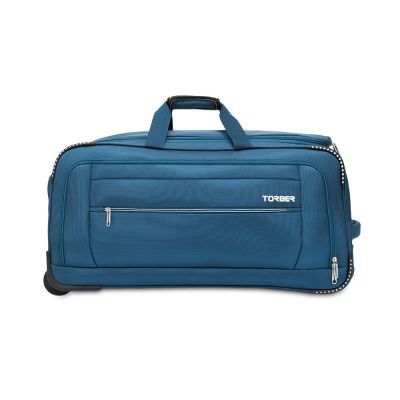 Сумка на колесах TORBER ВИВИ, синий, полиэстер, 69 х 30 х 32 см, 56 л-0