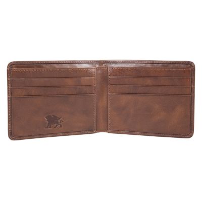 Портмоне Mano Don Luca, натуральная кожа в коньячном цвете, 11 х 9 см-3