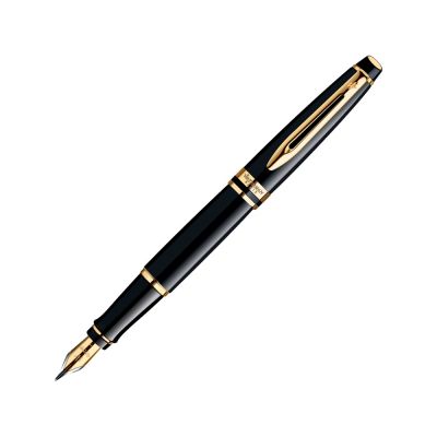 Перьевая ручка Waterman Expert 3, цвет: Black Laque GT, перо: F-0