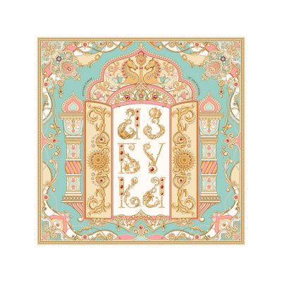 Платок Русская Азбука-0