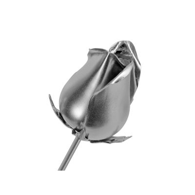 Роза с серебряным бутоном-1