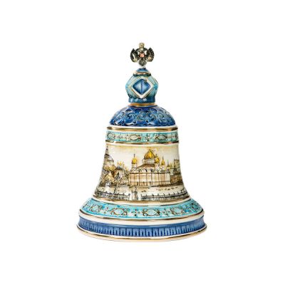 Штоф Колокол (цветной с золотом), 2,5л-0