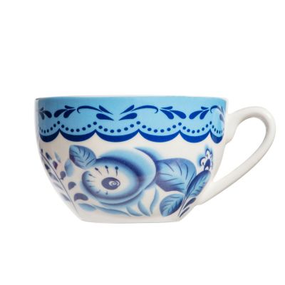 Набор Моя Россия: чайно-кофейная пара Матрешка и книга Россия на русском. языке-4