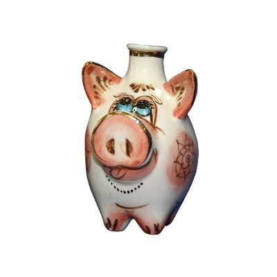 Подарочный набор из 3 шт. мини-штофов по 0,05л (цветной с золотом)-3