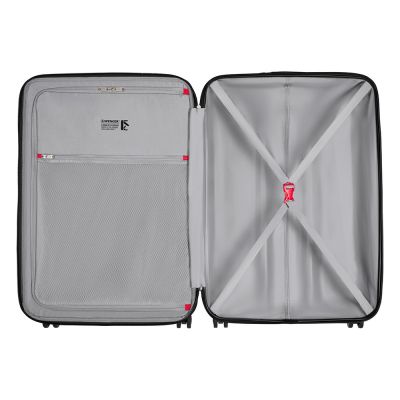 Чемодан WENGER Prymo, чёрный, большой, 52х76х30 см, 93 л, ABS+PC-4
