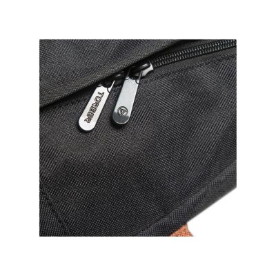 Рюкзак TORBER GRAFFI, черный с карманом коричневого цвета, полиэстер меланж, 42 х 29 x 19 см-7