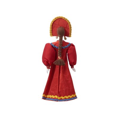 Подарочный набор: кукла фарфоровая, мед, красный-10