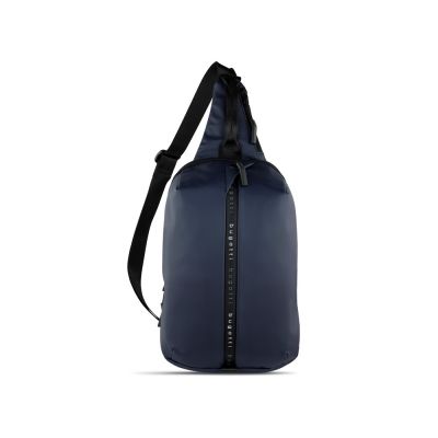 Рюкзак с одним плечевым ремнем BUGATTI Blanc, синий, тарпаулин/полиэстер, 18х9х30 см-1