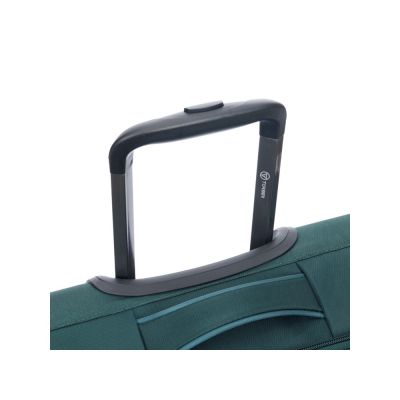 Чемодан TORBER Seyd, чёрный, нейлон 600D, 36,5 х 14 х 54 см, 32 л-5