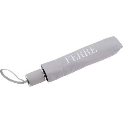 Складной зонт Ferre, полуавтомат, серый-1