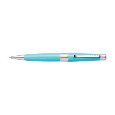 Шариковая ручка Cross Beverly Aquatic Sea Lacquer, голубой-1