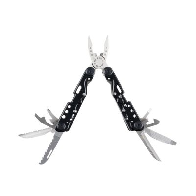 Мультитул Stinger, 105x40 мм, 13 функций, сталь, чёрно-серебристый, в комплекте нейлоновый чехол-0