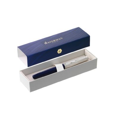 Перьевая ручка Waterman  Embleme цвет BLUE CT, цвет чернил: черный-3