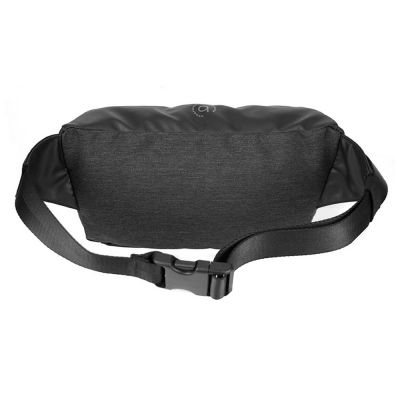 Сумка на пояс BUGATTI Universum, графитовая, полиэстер меланж/тарпаулин, 27х5х15 см, 1 л-6