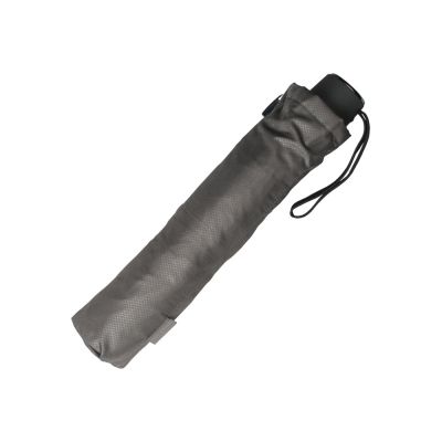 Зонт складной Loop. Hugo Boss, темно-серый-2