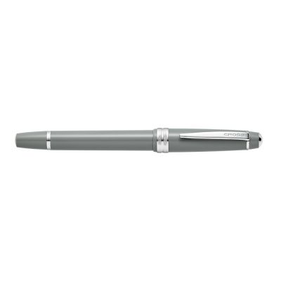 Перьевая ручка Cross Bailey Light Gray, перо ультратонкое XF, светло-серый-1