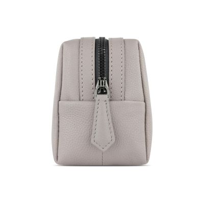 Косметичка BUGATTI Bella, бежевая, воловья кожа/полиэстер, 19х8,5х11 см-2