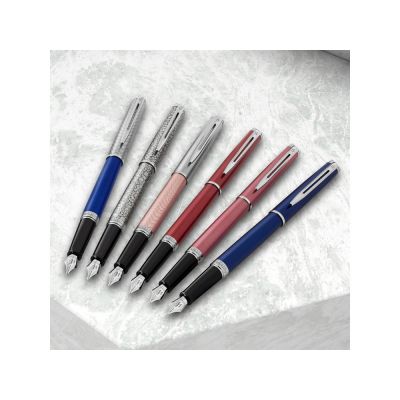 Перьевая ручка Waterman Hemisphere Deluxe Blue Wave-6