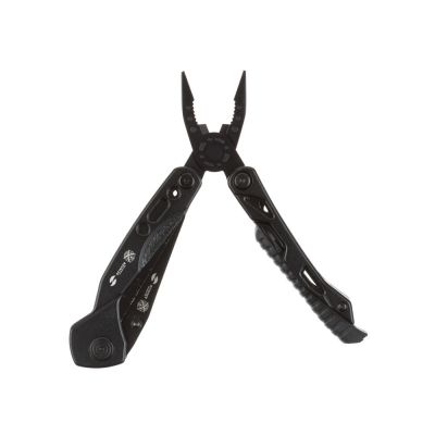 Мультитул Stinger, 105x45 мм, 13 функций, сталь, чёрный, в комплекте 9 насадок и нейлоновый чехол-1