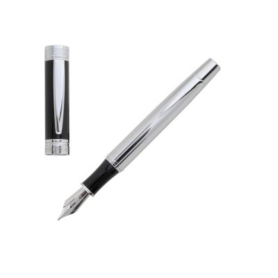 Перьевая авторучка Zoom Classic Black. Cerruti 1881-0