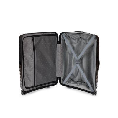 Чемодан TORBER В Отпуск, жёлтый, полипропилен, 40,5 х 25 х 62,5 см, 55 л-1