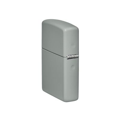 Зажигалка ZIPPO Classic с покрытием Flat Grey, латунь/сталь, серая, глянцевая, 38x13x57 мм-5