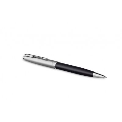Шариковая ручка Parker Sonnet Entry Point Black Steel CT, стержень: M, цвет чернил: black , в подарочной упаковке-2