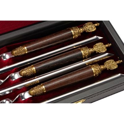 Набор шампуров Россия-1