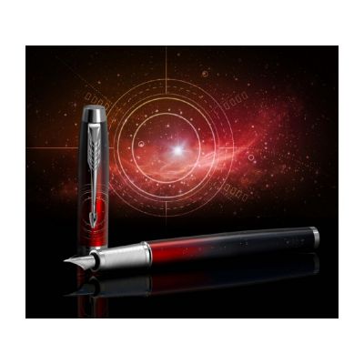 Перьевая ручка Parker IM Royal SE The Last Frontier Space CT, перо: F, цвет чернил: blue, в подарочной упаковке.-7