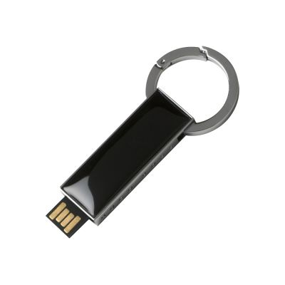 USB-флешка на 16 Гб Essential Shiny Black. Hugo Boss-0
