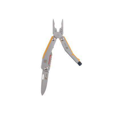 Мультитул Stinger, 102 мм, 8 функций, сталь/АБС-пластик, оранжевый, в комплекте нейлоновый чехол-1