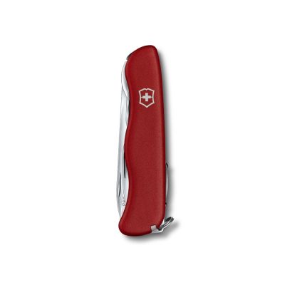 Нож перочинный VICTORINOX Picknicker, 111 мм, 11 функций, с фиксатором лезвия, красный-1