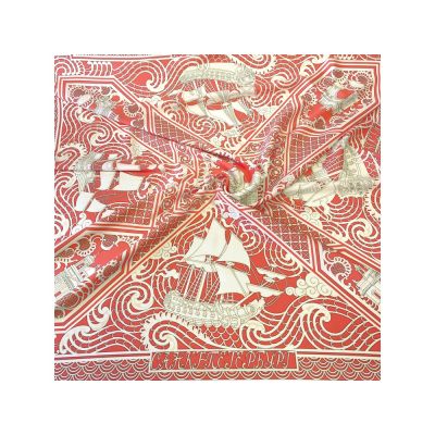 Платок Русская резьба по кости-2