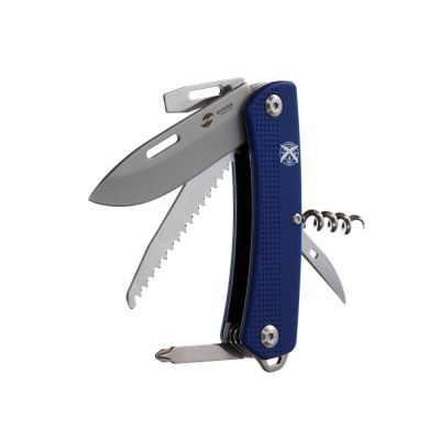 Нож перочинный Stinger, 103 мм, 10 функций, материал рукояти: АБС-пластик (синий)-2