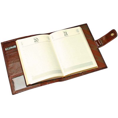 Ежедневник Совершенство Giulio Barсa, коричневый-1