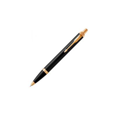 Ручка шариковая Parker IM Core Black GT, черный/золотистый-0