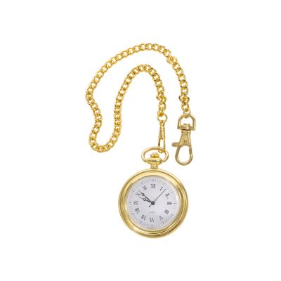 Часы Магистр с цепочкой на деревянной подставке, золотистый/черный (без шильда)-2