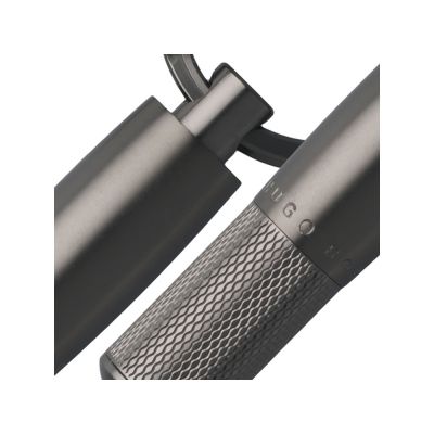 Брелок Pure Matte Dark. Hugo Boss, графит-1