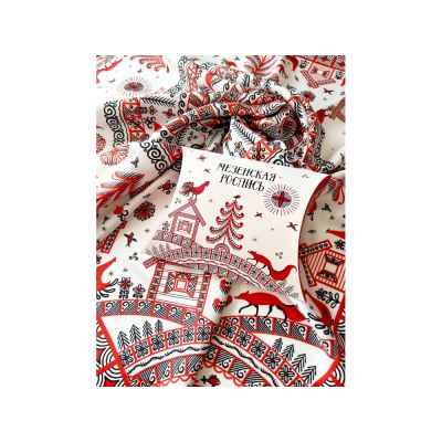 Платок Мезенская роспись-6