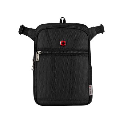 Сумка WENGER BC First для ношения через плечо,чёрный, 100% полиэстер, 21х28х9 см, 4 л-1