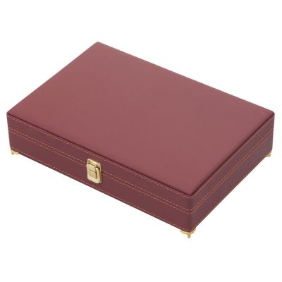 Набор Подарочный, бордовый/золотистый-1